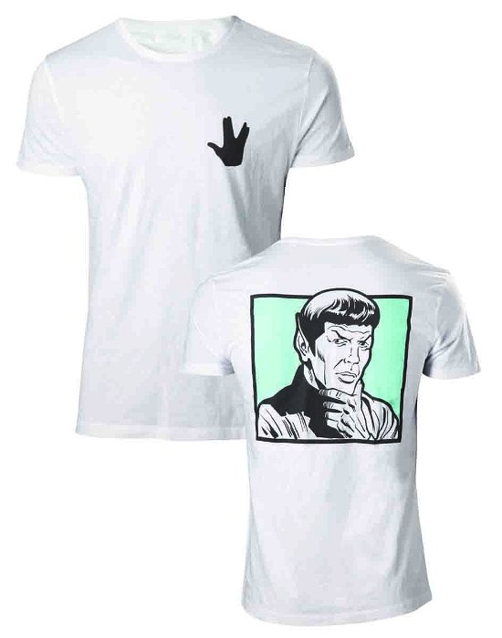 Cover for Star Trek · Spock Your Logic Is Questionable White (T-Shirt Unisex Tg. S) (T-shirt)
