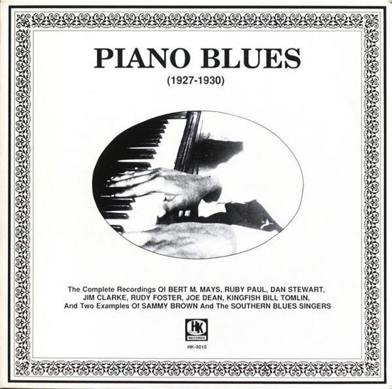Cover for Piano Blues 1927 · Piano Blues 1927-1930 (LP)