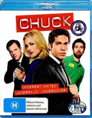 Chuck - Season 4 - Chuck - Movies - Warner Home Video - 9325336130292 - February 1, 2012