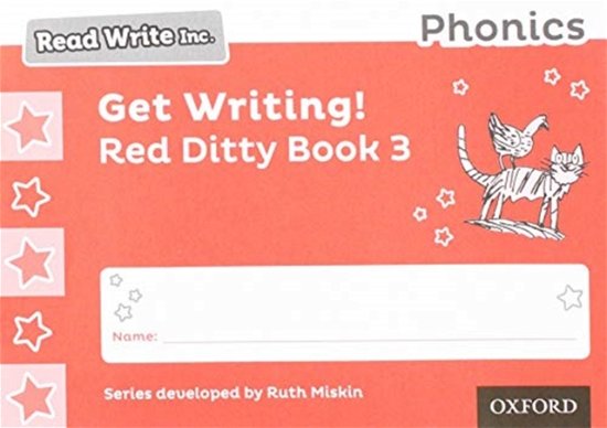 Cover for Ruth Miskin · Read Write Inc. Phonics: Get Writing! Red Ditty Book 3 Pack of 10 - Read Write Inc. Phonics (Paperback Book) (2017)