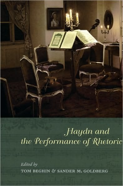 Cover for Tom Beghin · Haydn and the Performance of Rhetoric (Innbunden bok) (2007)