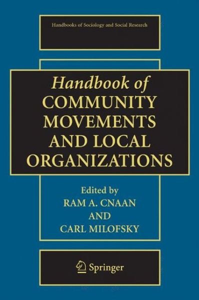 Cover for Ram a Cnaan · Handbook of Community Movements and Local Organizations - Handbooks of Sociology and Social Research (Pocketbok) [1st ed. 2006. 2nd printing 2007 edition] (2007)