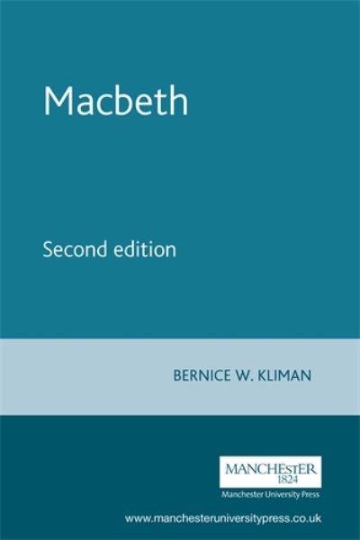 Cover for Bernice W. Kliman · Macbeth - Shakespeare in Performance (Paperback Book) (2004)