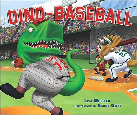 Cover for Lisa Wheeler · Dino-baseball (Inbunden Bok) (2010)