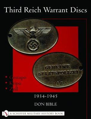 Cover for Don Bible · Third Reich Warrant Discs: 1934-1945 (Paperback Book) (2001)