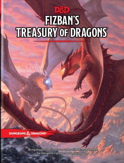 Cover for Wizards RPG Team · Fizban's Treasury of Dragons: Dungeons &amp; Dragons (DDN) - Dungeons and Dragons (Gebundenes Buch) (2021)