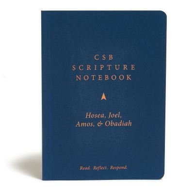 Cover for Csb Bibles By Holman · CSB Scripture Notebook, Hosea, Joel, Amos, Obadiah (Paperback Book) (2021)