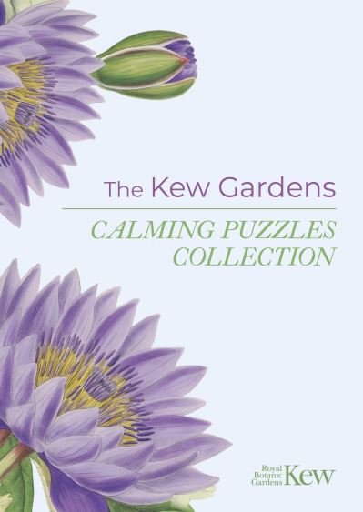 Cover for Eric Saunders · The Kew Gardens Calming Puzzles Collection - Kew Gardens Arts &amp; Activities (Paperback Book) (2023)
