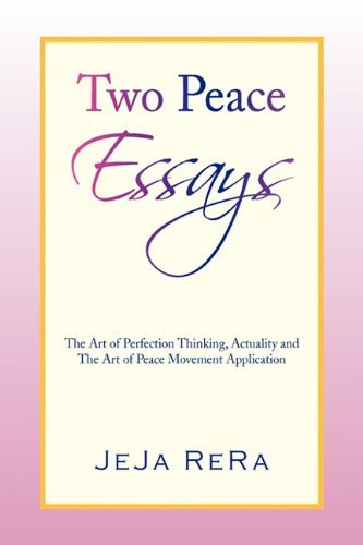 Cover for Jeja Rera · Two Peace Essays (Pocketbok) (2009)