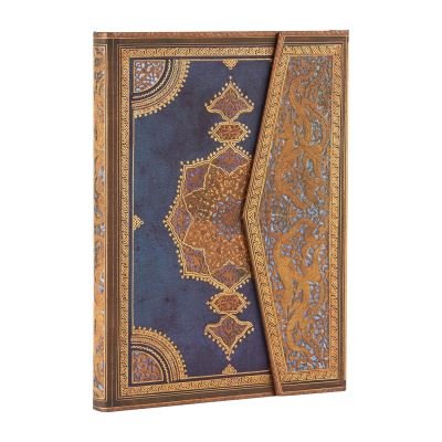 Cover for Paperblanks · Safavid Indigo (Safavid Binding Art) Ultra Hardback Address Book (Wrap Closure) (Buch) (2023)