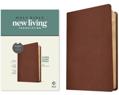 NLT Super Giant Print Bible, Filament Edition, Brown - Tyndale - Books - Tyndale House Publishers - 9781496474292 - July 18, 2023