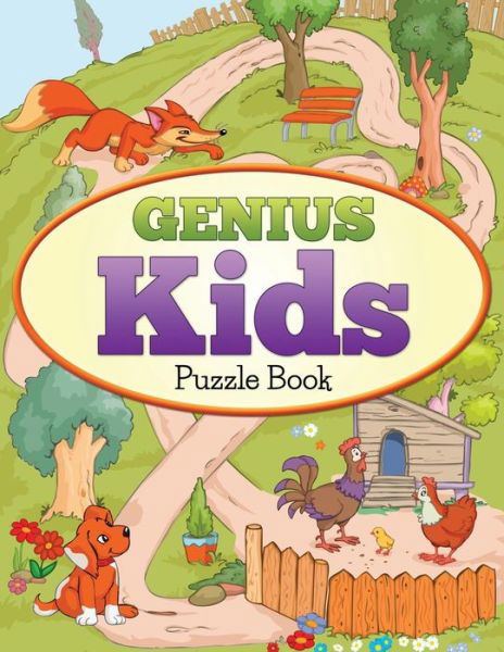 Cover for Z M Ashley · Genius Kids Puzzle Book: Play and Learn (Pocketbok) (2015)