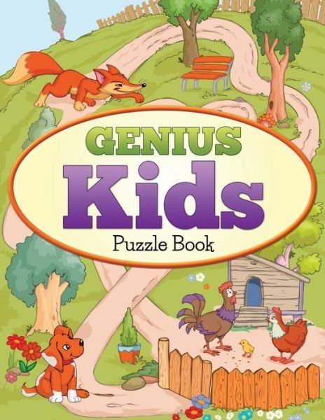 Cover for Z M Ashley · Genius Kids Puzzle Book: Play and Learn (Paperback Bog) (2015)