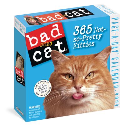 Bad Cat Page-A-Day Calendar 2023 - Workman Calendars - Gadżety - Workman Publishing - 9781523516292 - 18 października 2022