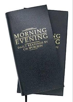 Cover for C. H. Spurgeon · Morning and Evening Black Leather - Daily Readings - Spurgeon (Leather Book) (2022)