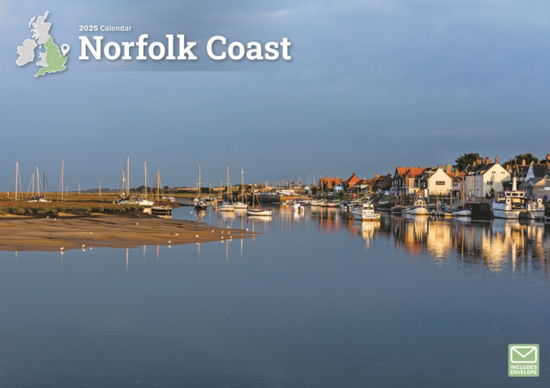 Cover for Carousel Calendars · Norfolk Coast A4 Calendar 2025 (Paperback Book) (2024)