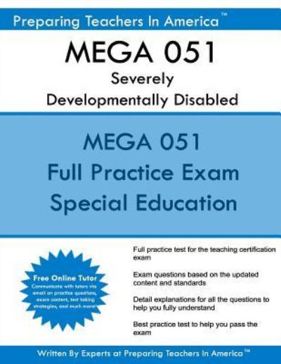 Cover for Preparing Teachers in America · MEGA 051 Severely Developmentally Disabled (Paperback Book) (2016)