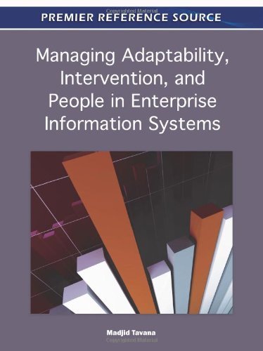 Cover for Madjid Tavana · Managing Adaptability, Intervention, and People in Enterprise Information Systems (Gebundenes Buch) (2011)