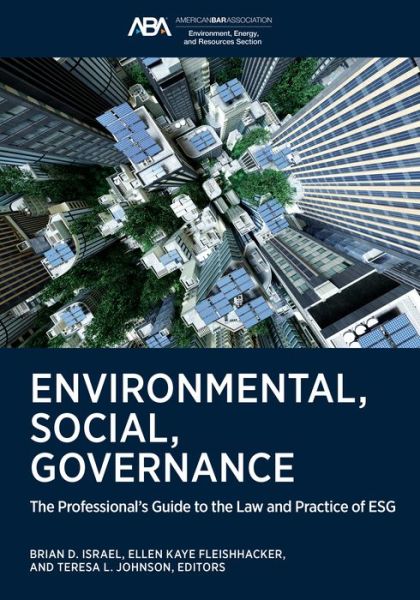 Cover for Brian D. Israel · Environmental, Social, Governance (Book) (2024)