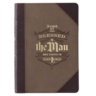 Cover for Christian Art Gifts Inc · Journal Blessed Is the Man Jer (Hardcover Book) (2021)