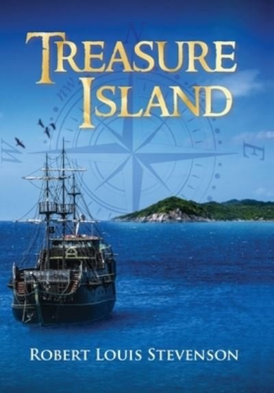 Cover for Robert Louis Stevenson · Treasure Island (Annotated) (Hardcover Book) (2021)