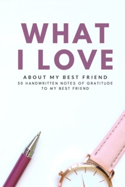 Cover for Verb · What I Love About My Best Friend (Paperback Book) (2019)