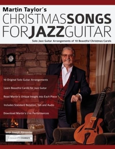 Cover for Martin Taylor · Christmas Songs For Jazz Guitar: Solo Jazz Guitar Arrangements of 10 Beautiful Christmas Carols - Jazz Guitar Christmas Carols (Taschenbuch) (2020)