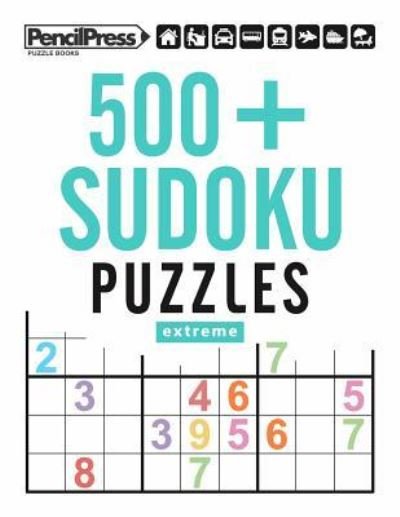 Cover for Sudoku Puzzle Books · 500+ Sudoku Puzzles Extreme (Pocketbok) (2017)