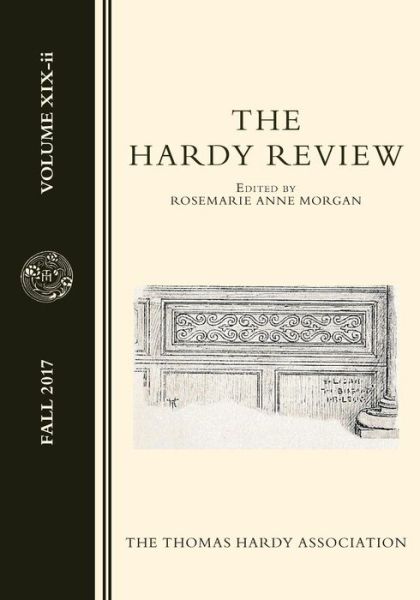 Cover for Rosemarie a Morgan · The Hardy Review, Vol XIX-ii. (Paperback Bog) (2018)