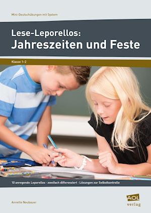 Cover for Neubauer · Lese-Leporellos:Jahresz.Kl.1/2 (Buch)