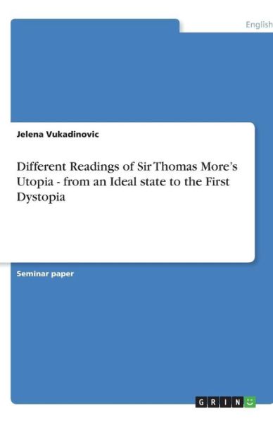 Cover for Vukadinovic · Different Readings of Sir T (Book) (2009)