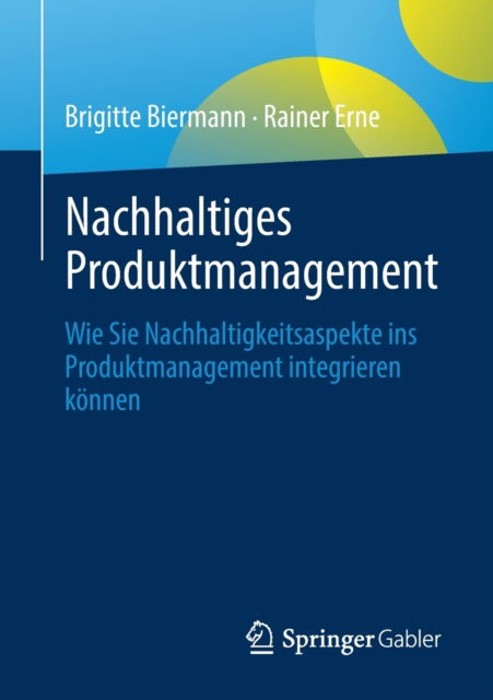 Cover for Biermann · Nachhaltiges Produktmanagement (Book) (2020)