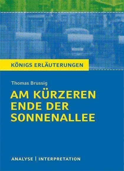 Cover for Thomas Brussig · Königs Erl.Neu.409 Brussig.Sonnenallee (Buch)