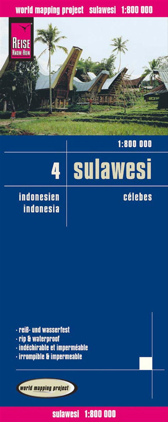 World Mapping Project: Sulawesi - Reise Know-How - Książki - Reise Know-How - 9783831772292 - 1 sierpnia 2010