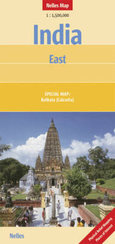 Cover for Nelles Verlag · Nelles Map India: India East 1:1,5 mill. (Hardcover Book) [0th edition] (2012)