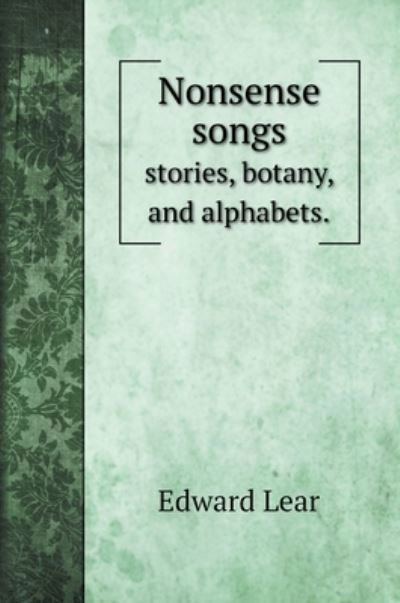 Cover for Edward Lear · Nonsense songs (Gebundenes Buch) (2020)