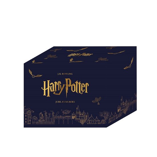 Harry Potter 1-7 - 25 års jubilæumsudgaver i bokssæt - J. K. Rowling - Books - Gyldendal - 9788702390292 - October 13, 2023