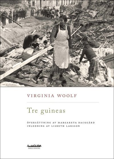 Cover for Virginia Woolf · Tre guineas (Book) (2017)
