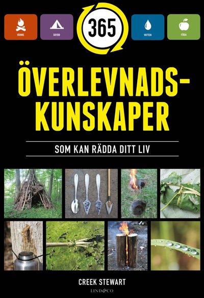 Cover for Creek Stewart · 365 överlevnadskunskaper som kan rädda ditt liv (Bound Book) (2020)