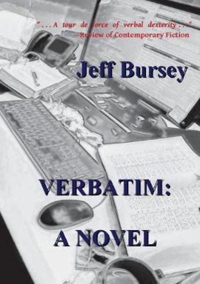 Cover for Jeff Bursey · Verbatim (Taschenbuch) (2018)