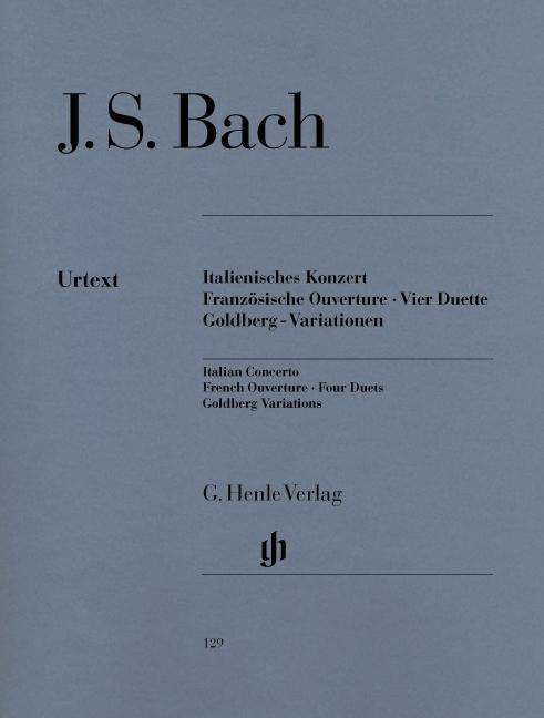 Ital.Konz.,Franz.Ouver.KlaHN129 - JS Bach - Books - - 9790201801292 -