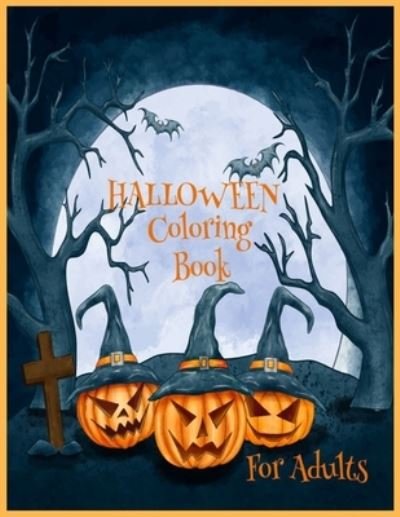 Cover for Kb Coloring · Halloween coloring book for adults (Pocketbok) (2020)