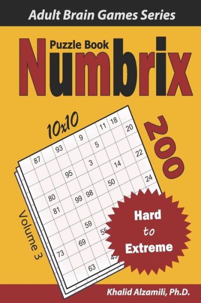 Cover for Khalid Alzamili · Numbrix Puzzle Book (Paperback Book) (2021)