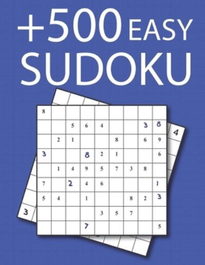 Cover for Kaj Printing · +500 Easy Sudoku (Taschenbuch) (2020)