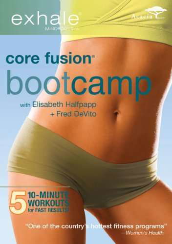 Cover for Exhale: Core Fusion Bootcamp (DVD) (2012)