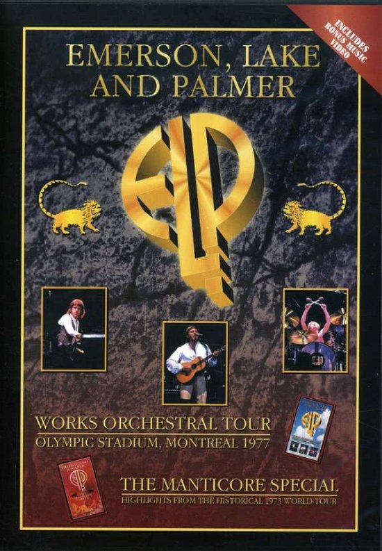 Cover for Emerson Lake &amp; Palmer · Works Orchestral Tour: Manticore Special (DVD) (2003)