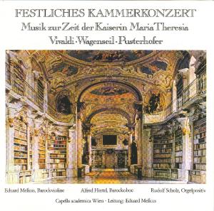 Cover for Melkus / Hertel / Scholz/+ · Festliches Kammerkonzert (CD) (2017)