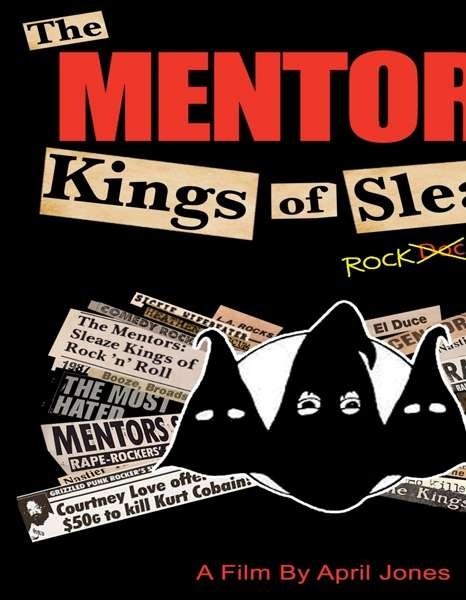 Cover for Mentors · Kings Of Sleaze Rockument (DVD) (2018)