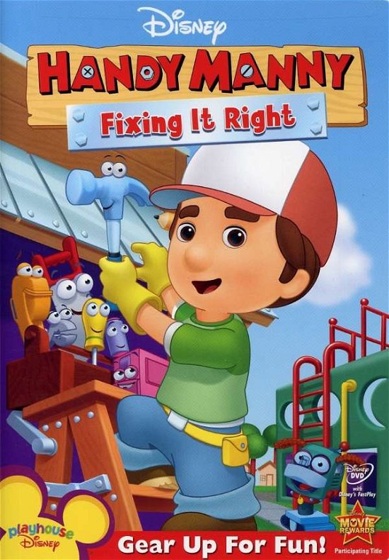 Cover for Handy Manny · Fixing It Right (DVD) (2008)