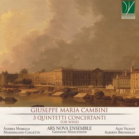 Cover for Cambini / Ars Nova Ensemble · Cambini: Wind Quintets (CD) (2019)
